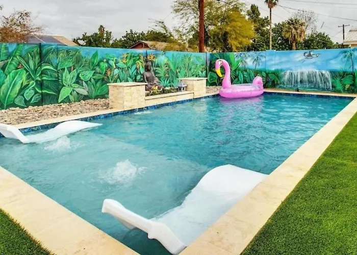 Charming Zen With Heated Pool, Pool Table, Arcade And Mini Golf. * Scottsdale